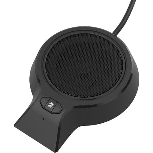 USB Mute Omni-directional Condenser Microphone Mic For Meeting Business Conference Computer Laptop Desktop Voice Microphone