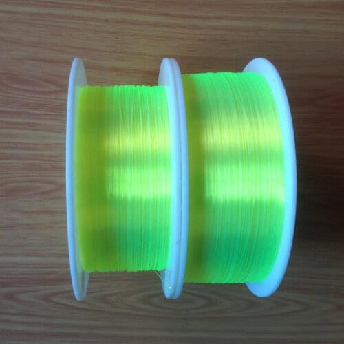 Green color Fluorescent PMMA fiber optic neon fiber optic gun sight fiber optic1000m/roll 100roll /lot