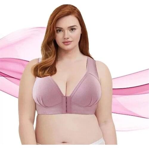 ASHEYWR Women Bras Four-Breasted Slim Hollow Gather Push Up Bras Femme Breathable Fitness Bra Top Sexy Underwear Female