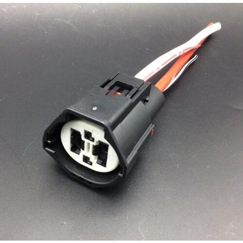 1pc female male for Ford Land Rover Volvo Lincoln Buick Jeep Water Tank Cooling Fan Electronic Fan Plug Socket cable connector