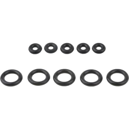 10 Pcs Camping Stove Gas Refill O Ring Gas Tank Seal Rubber Gasket Washer Spacers 5mm 12mm