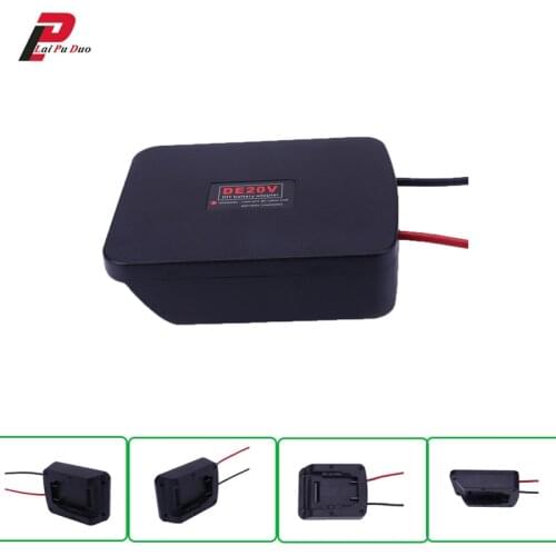 Battery adapter for DeWALT 18V Max 20V Electronic Line dock power connector 12 Gauge Wire Power Adapter Tool Accessories