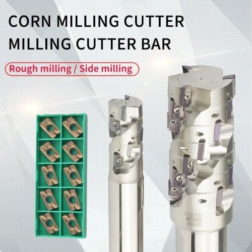 D20/D32/D40/D50-AP11/16 120-175mm 2T-3T CNC Corn Milling Cutter Machining Center Milling Cutter bar Carbide Insert APMT1135/1604