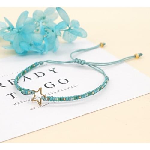 Go2boho Miyuki Beads Bracelets Jewellery Star Bracelet For Women Handmade Friendship Jewelry Gift For Girl Pulseras Accessories