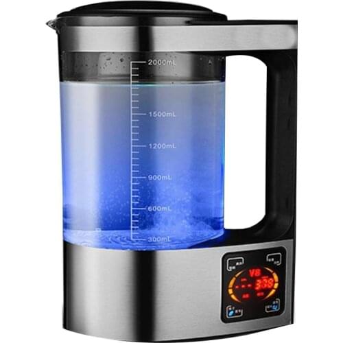 2L Rich Hydrogen Bottle Alkaline Ionizer Machine Water Filter Drink Generator Us Plug