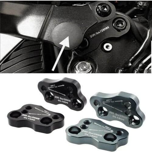 Motorcycle Handle Bar Clamp Raised Extend Handlebar Mount Riser 18-20 For HONDA Goldwing GL1800 gl1800