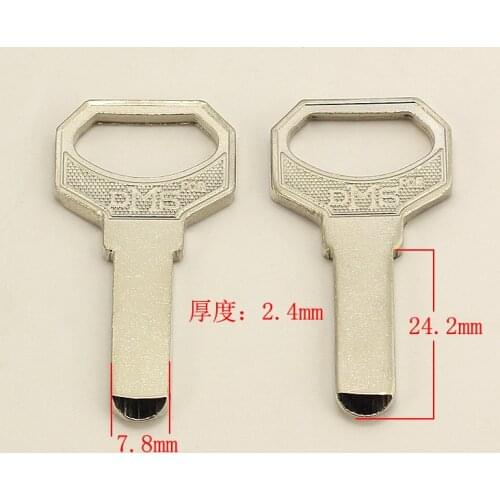 B015 House Home Door Empty Key blanks Locksmith Supplies Blank Keys 20 pieces/lot