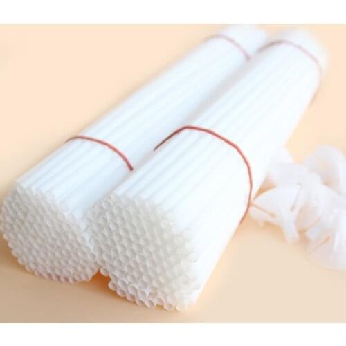 High quality 100 sets/lot 30 cm latex Balloon Stick white PVC rods for Supplies Balloons Wedding decoration accessories