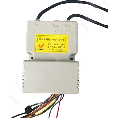 20V Gas Oven Pulse Ignition Controller Universal Catering gas oven Spare Parts AS-KX204 AC 220V