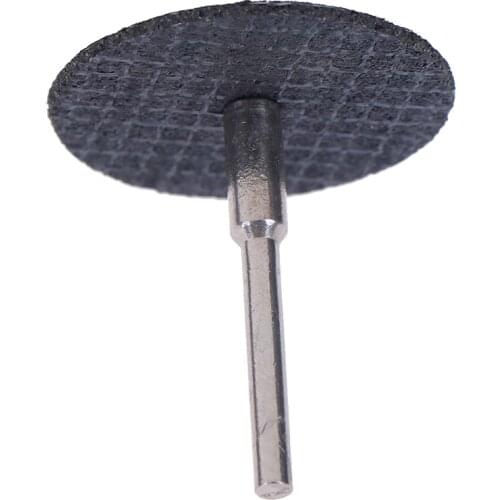 26pcs/set HUXUAN 25pcs Saw Blade+1pc Connection Clamp Fiberglass Reinforced Cut Off Wheel Disc W/ 1 Mandrel 1/8" Fit Tool