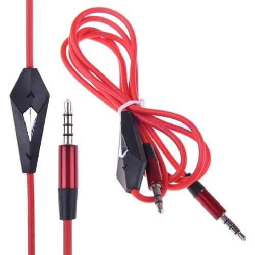 3.5mm Male To Male Stereo Aux Record Car Mic Audio Cord Headphone Connect Cable