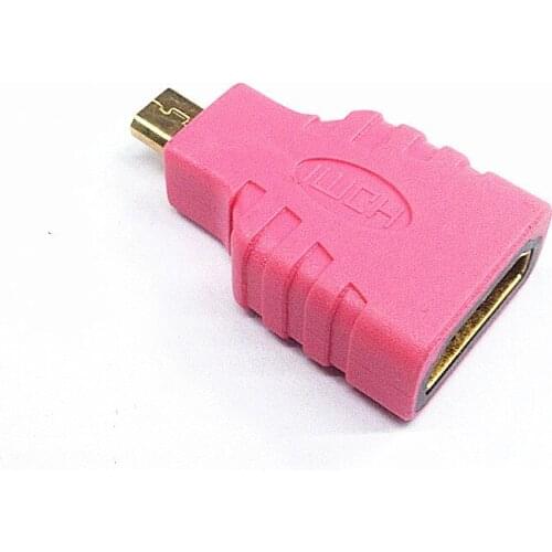 Micro HDMI Male to HDMI Female Adapter Type D for Video Card Tablet Notebook PC