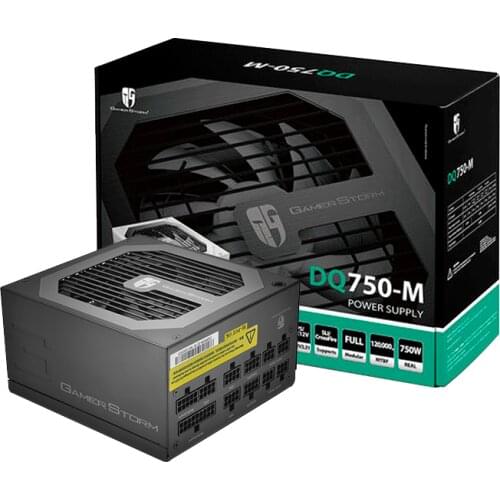 Power Supply 750W Power Supply DQ750-M DQ650-M For Deepcool Brand ATX 12V Full Module 80plus Gold Video Game Mute