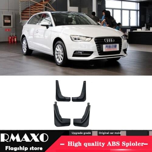 For Audi A3 HACTBACK 2013-2016 Mudflaps Splash Guards Front With the color and rear Mud Flap Mudguards Fender Modified special
