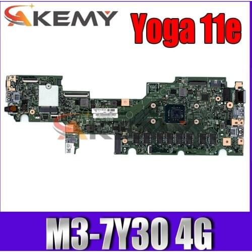 For Thinkpad is suitable Yoga 11e 5th Gen m3 7Y30 4G notebook motherboard. FRU 02DC041 02DC053 02DC065 02DC077