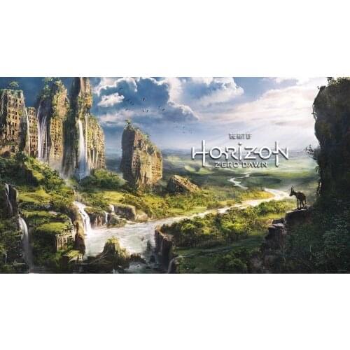 Home Decor Horizon Zero Dawn game-Silk Art Poster Wall Sticker Decoration Gift