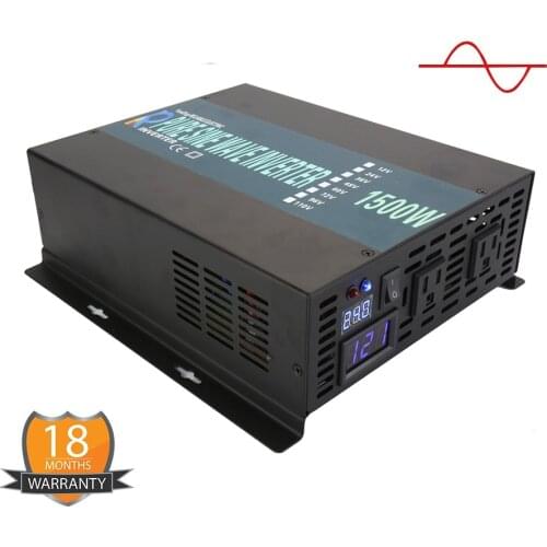 Pure Sine Wave Power Inverter 12v 220v dc to ac Customizable Solar Charger Battery 1500w - 5000w Off-grid System Car Inverters