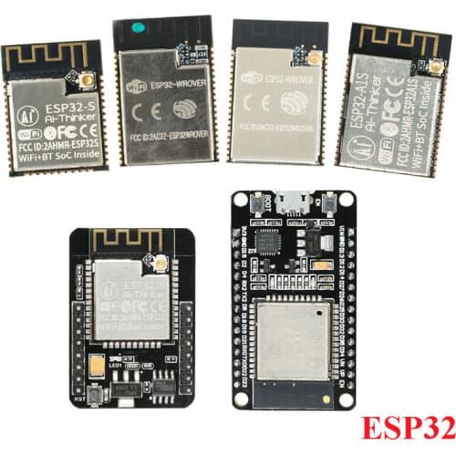 ESP32 Wireless Module ESP-WROOM-32 Development Board ESP32-S ESP32-A1S ESP32-WROVER-I ESP32-WROVER ESP32-CAM with OV2640 Camera