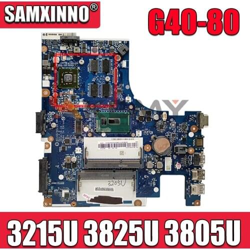 Applicable to G40-80 notebook motherboard 3215U 3825U 3805U M230 2G number NM-A361 FRU 5B20H12574 5B20K84623 5B20K07033
