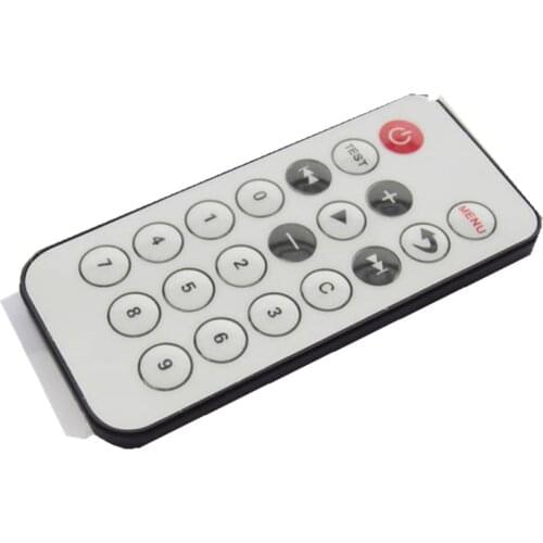 Taidacent NEC Encode UPD6122 20 Keys Mini Small Infrared Remote Controller 38K TV Remote Controls IR Programable Remote Control
