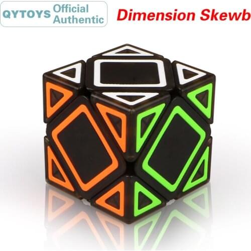 QiYi Dimension Skewed Magic Cube Skewbed Cubo Magico Professional Neo Speed Cube Puzzle Antistress Toys For Children