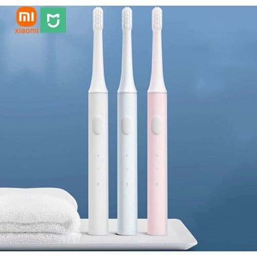 Xiaomi Mijia Sonic Electric Toothbrush T100 Cordless 2 Mode USB Rechargeable Ipx7 Waterproof Automatic Tooth Brushes Original