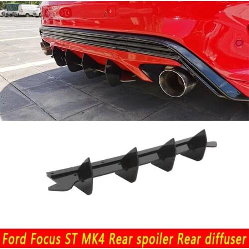 The special rear diffuser is suitable for Ford Focus st MK4 2020-2021 auto parts PP material
