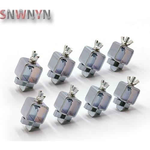 8 pcs/set Stainless Steel Welding Butterfly Valve Clip Holder Positioner Fixture Adjustable for Welding Clamps Tools