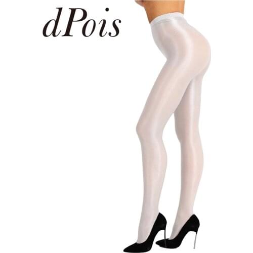Women Sexy Jazz Dance Pantyhose Nightclub Performance Tights Party Punk Fetish Stockings 70D Stretchy Tights Shiny Pantyhose