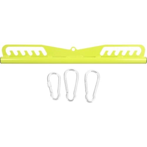 1 Set Fitness Equipment For Home Gym Exercise Bicep Tension Bar Home Pulling Handle Bar High Down Rod Workout Fitness Bar Kit