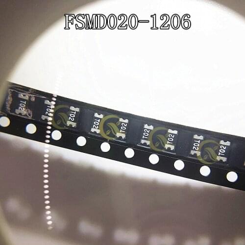 10PCS FSMD020-1206-R 30v 0.2A 200ma patch since the recovery fuse original products