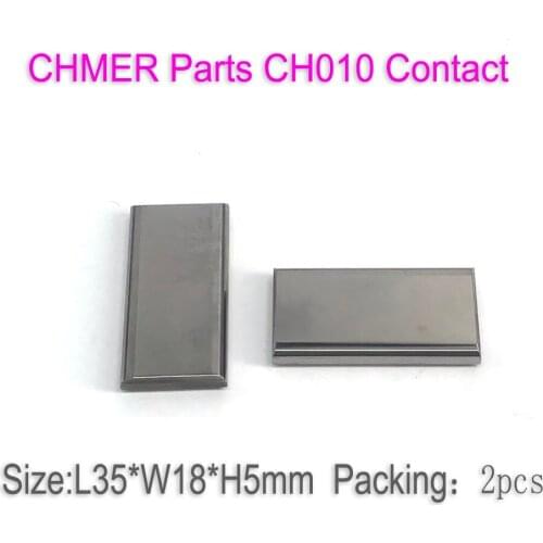 CHMER Parts Tungsten Power Feed Contact CH010 35*18*5MM 2PCS Carbide Conductive Block for EDM Machine
