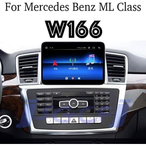 For Mercedes Benz ML 350 250 400 550 63 MB W166 NTG With 360 Bird View Panoramic Car Stereo Audio Navigation GPS Navi CarPlay
