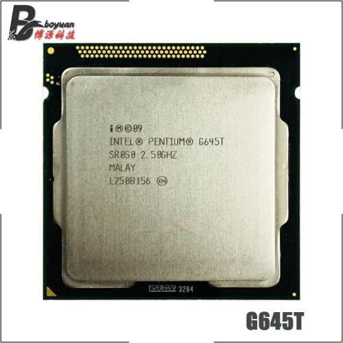 Intel Pentium G645T 2.5 GHz Dual-Core CPU Processor 3M 35W LGA 1155
