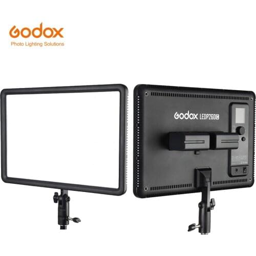 Godox LEDP260C 30W 3300-5600k LED Video Light Panel Lamp Portrait Stage Video Fill Light for DSLR Camera Studio Photography