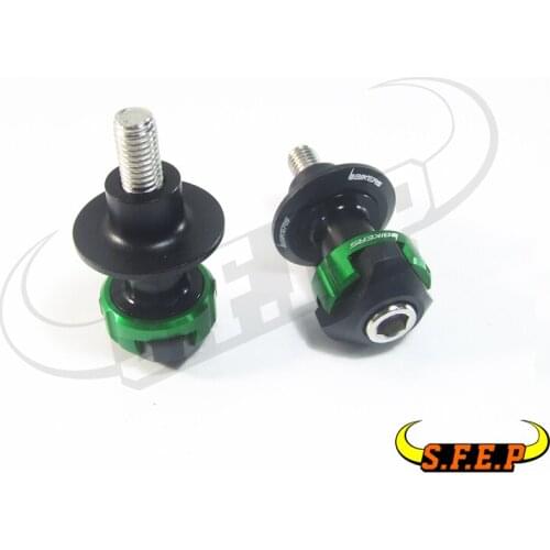 Motorcycle Universal CNC Aluminum Swingarm Spools slider stand screws For Kawasaki Z900RS/H2/ER-6N/ER-6F/ZX14R/W800/VERSYS 650