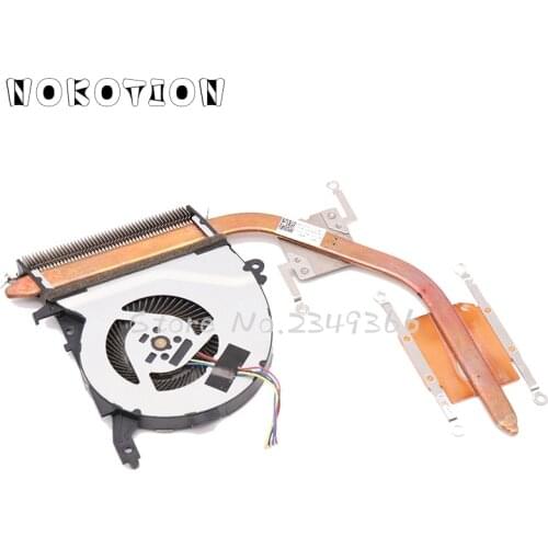NOKOTION 13NB09M0AM0903 laptop cooling heatsink fan For asus X556U X556UJ X556UJQ X556UB X556UA X555UV FL5900 FL5800 Radiator