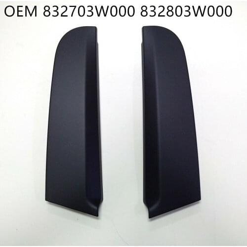 Genuine Black C Pillar Garnish Door Rear Frame LH RH 2Pcs For KIA Sportage 2011-2016 OEM 832703W000 832803W000
