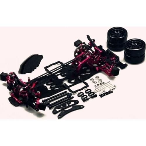 RCMOY Alloy & Carbon 1:10 RC Drift Car Kit For 3 Racing Sakura D4 AWD 4WD Free Shipping