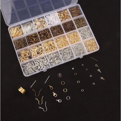 Earring Hooks 995 Pieces Earring Making Supplies Kit for Earring Findings with Storage Box