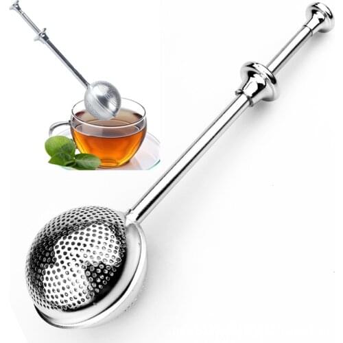 Stainless Steel Tea Infuser Spice Tea Leaf Sphere Strainers Reusable Mesh Filter Ball for Mug Teapot Teaware Kitchen Accessories