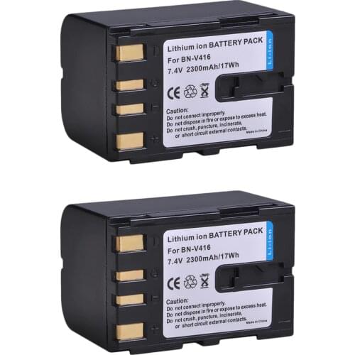 2300mah Replacement Camcorder Battery For JVC BN-V416, BN-V416U, BN-V428, BN-V428U and GR-D93 GR-D94 GR-D220 GR-D225 GR-D228