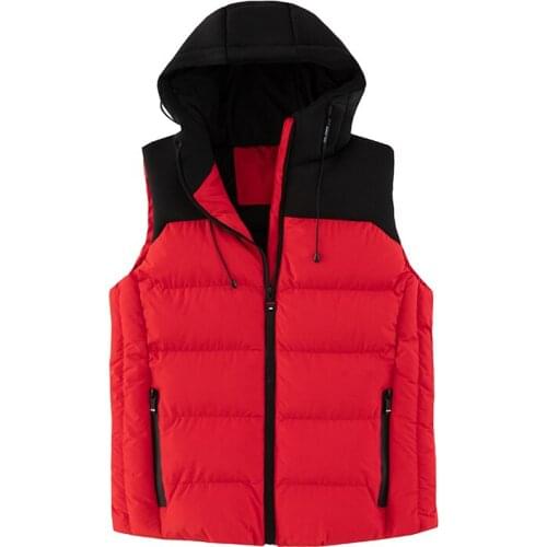 TANPOLION Hooded Vests For Men