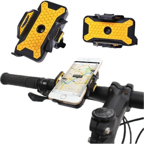 Bicycle Phone Holder Motorcycle Soporte Movil Bicicleta 54mm-84mm Devices On Bike Universal Antiskid Tiske Bike Phone Holder