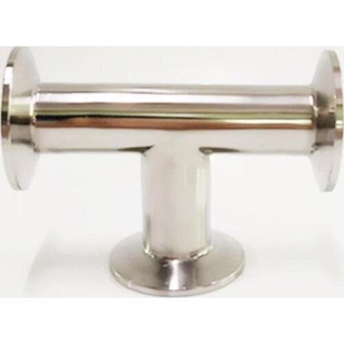 89mm Pipe OD x 3.5" Tri Clamp Tee 3 Way SUS 304 Stainless Steel Sanitary Fitting Homebrew Beer Wine Diary Product