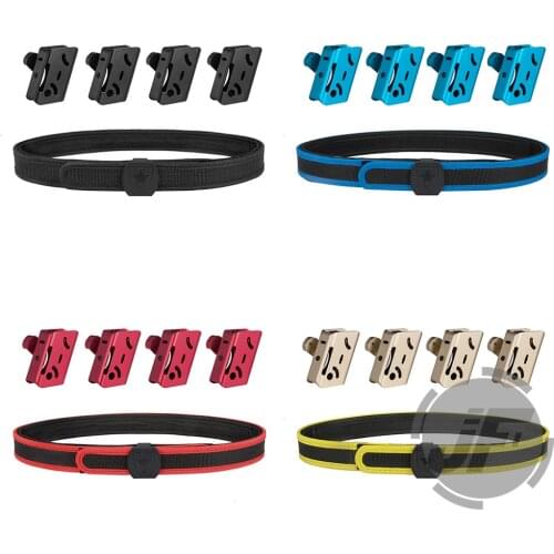 IPSC USPSA IDPA Competition High Speed Shooting Inner & Outer Belt w/ 4x Adjustment Race Master Aluminum Pistol Magazine Pouch