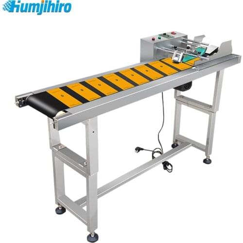Automatic Online Inkjet Printer Feeder Conveyor Plastic Bag Carton Box Paging Machine Paper Label Pagination Machine for Printer