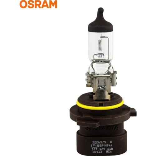 OSRAM HB4A 9006XS 12V 51W 3200K P22d Standard Lighting Car Halogen Light OEM Bulb High Low Beam For Chrysler Dodge 1X