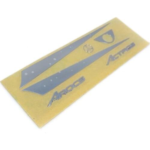 Decorative Metal Sticker for Front Curved Strip for 1/14 Tamiya RC Truck Trailer tipper Benz ACTROS 3363 1851 AROCS 3348 Car