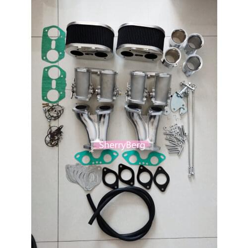 SherryBerg FAJS dual 42mm IDF 42idf 42 IDF throttle body with horn TPS plug filter split type for T4 replace weber delloroto
